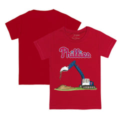 MLB Philadelphia Phillies Tiny Turnip Youth Excavator T-Shirt