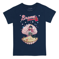 MLB Atlanta Braves Tiny Turnip Youth Mermaid T-Shirt