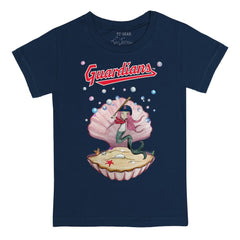MLB Cleveland Guardians Tiny Turnip Youth Mermaid T-Shirt