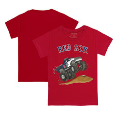 MLB Boston Red Sox Tiny Turnip Youth Monster Truck T-Shirt
