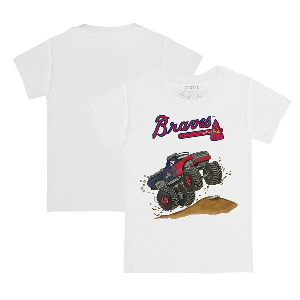 MLB Atlanta Braves Tiny Turnip Youth Monster Truck T-Shirt