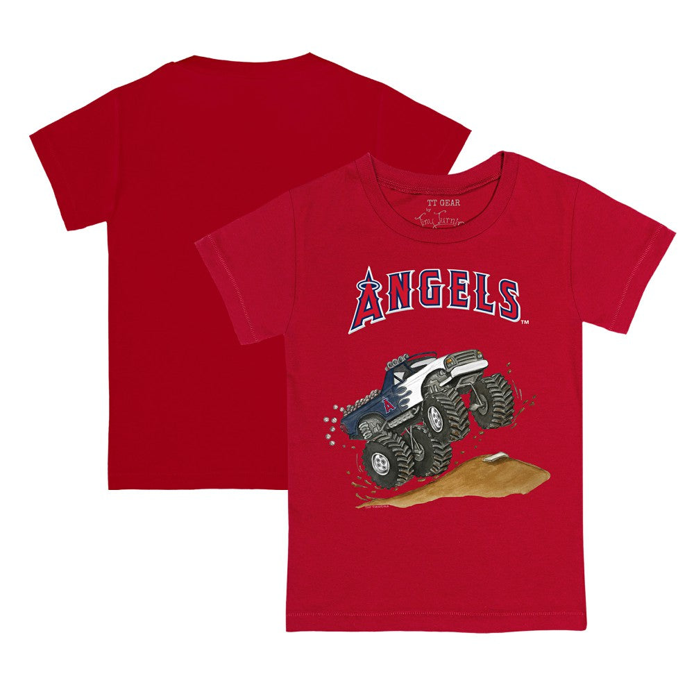 MLB Los Angeles Angels Tiny Turnip Youth Monster Truck T-Shirt