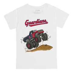 MLB Cleveland Guardians Tiny Turnip Youth Monster Truck T-Shirt