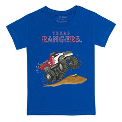 MLB Texas Rangers Tiny Turnip Youth Monster Truck T-Shirt