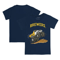 MLB Milwaukee Brewers Tiny Turnip Youth Monster Truck T-Shirt