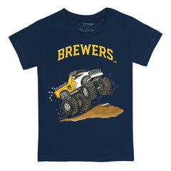 MLB Milwaukee Brewers Tiny Turnip Youth Monster Truck T-Shirt