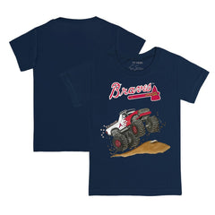 MLB Atlanta Braves Tiny Turnip Youth Monster Truck T-Shirt
