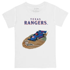 MLB Texas Rangers Tiny Turnip Youth Race Car T-Shirt