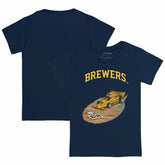 MLB Milwaukee Brewers Tiny Turnip Youth Race Car T-Shirt