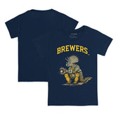 MLB Milwaukee Brewers Tiny Turnip Youth Triceratops T-Shirt