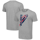 NHL Heather Gray Columbus Blue Jackets Starter Color Scratch T-Shirt