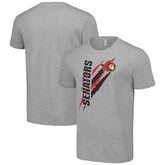 NHL Heather Gray Ottawa Senators Starter Color Scratch T-Shirt