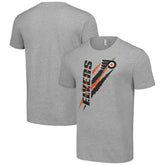 NHL Heather Gray Philadelphia Flyers Starter Color Scratch T-Shirt