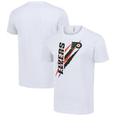 NHL White Philadelphia Flyers Starter Color Scratch T-Shirt