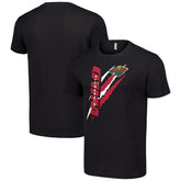 NHL Black Minnesota Wild Starter Color Scratch T-Shirt