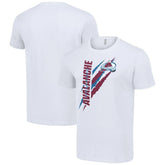 NHL White Colorado Avalanche Starter Color Scratch T-Shirt