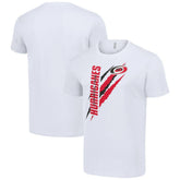 NHL White Carolina Hurricanes Starter Color Scratch T-Shirt