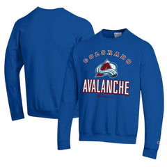 NHL Royal Colorado Avalanche Champion Eco Powerblend Crewneck Sweatshirt