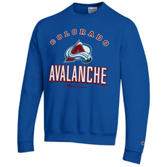 NHL Royal Colorado Avalanche Champion Eco Powerblend Crewneck Sweatshirt