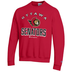 NHL Red Ottawa Senators Champion Eco Powerblend Crewneck Sweatshirt