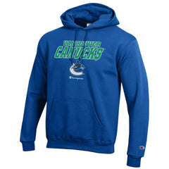NHL Royal Vancouver Canucks Champion Eco Powerblend Pullover Hoodie