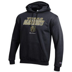 NHL Black Vegas Golden Knights Champion Eco Powerblend Pullover Hoodie
