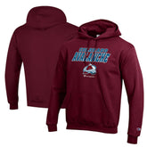NHL Burgundy Colorado Avalanche Champion Eco Powerblend Pullover Hoodie