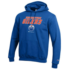 NHL Royal Edmonton Oilers Champion Eco Powerblend Pullover Hoodie