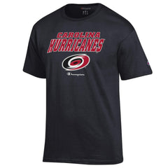 NHL Black Carolina Hurricanes Champion Jersey T-Shirt