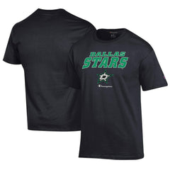 NHL Black Dallas Stars Champion Jersey T-Shirt