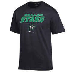 NHL Black Dallas Stars Champion Jersey T-Shirt