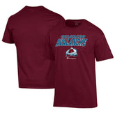 NHL Burgundy Colorado Avalanche Champion Jersey T-Shirt