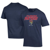 NHL Navy Florida Panthers Champion Jersey T-Shirt