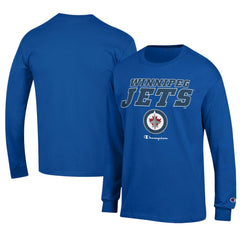 NHL Royal Winnipeg Jets Champion Long-Sleeve Jersey T-Shirt