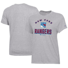 NHL Heather Gray New York Rangers Champion Women's Core T-Shirt