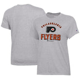 NHL Heather Gray Philadelphia Flyers Champion Women's Core T-Shirt