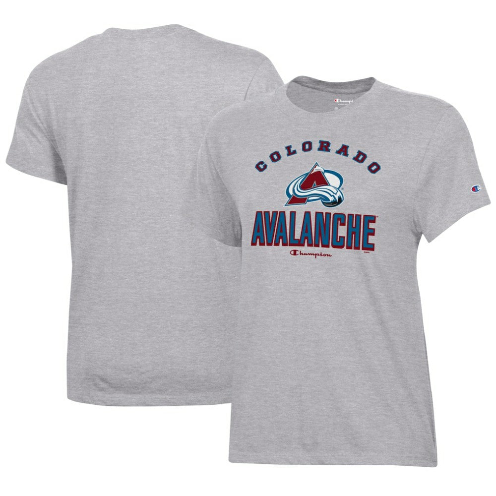 NHL Heather Gray Colorado Avalanche Champion Women's Core T-Shirt
