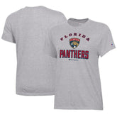 NHL Heather Gray Florida Panthers Champion Women's Core T-Shirt