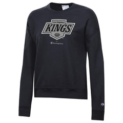 NHL Black Los Angeles Kings Champion Women's Powerblend Pullover Sweatshirt