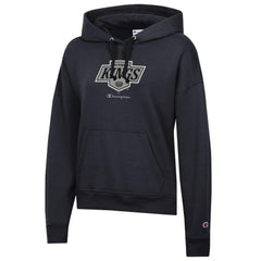 NHL Black Los Angeles Kings Champion Women's Powerblend Fleece Pullover Hoodie