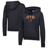 NHL Black Philadelphia Flyers Champion Women's Powerblend Fleece Pullover Hoodie