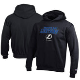 NHL Black Tampa Bay Lightning Champion Youth Eco Powerblend Pullover Hoodie