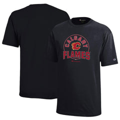 NHL Black Calgary Flames Champion Youth Jersey T-Shirt