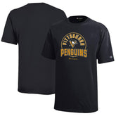 NHL Black Pittsburgh Penguins Champion Youth Jersey T-Shirt