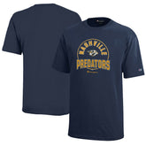 NHL Navy Nashville Predators Champion Youth Jersey T-Shirt