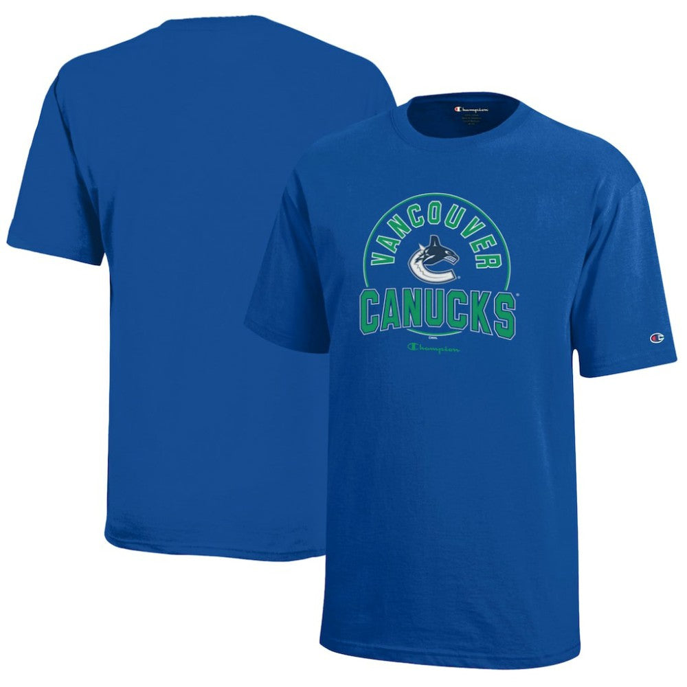 NHL Royal Vancouver Canucks Champion Youth Jersey T-Shirt
