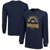 NHL Navy Nashville Predators Champion Youth Long-Sleeve Jersey T-Shirt