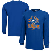 NHL Royal New York Islanders Champion Youth Long-Sleeve Jersey T-Shirt