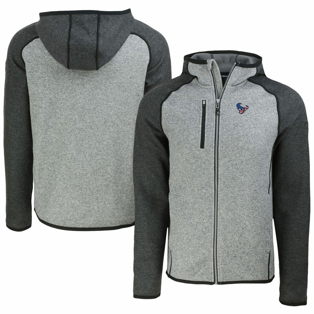 Cutter & Buck Americana Mainsail Full-Zip Hooded Jacket - Houston Texans