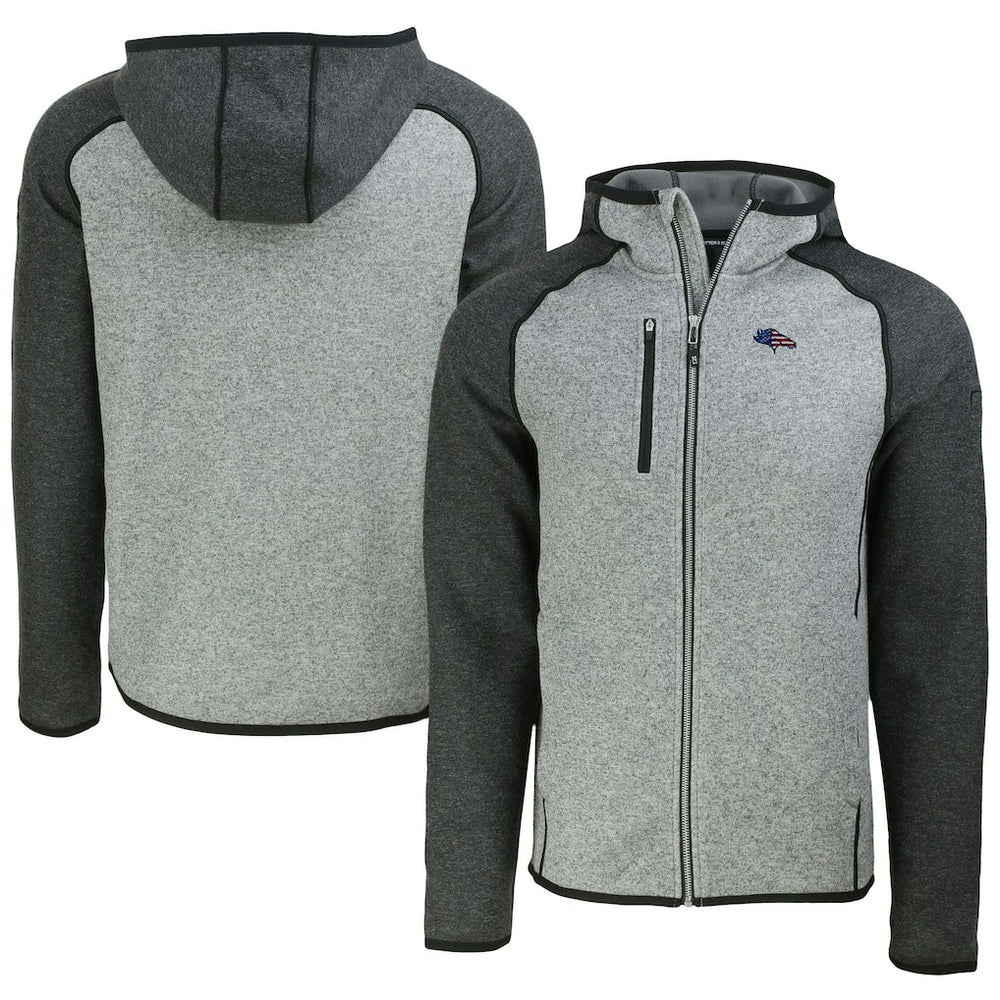 Cutter & Buck Americana Mainsail Full-Zip Hooded Jacket - Denver Broncos